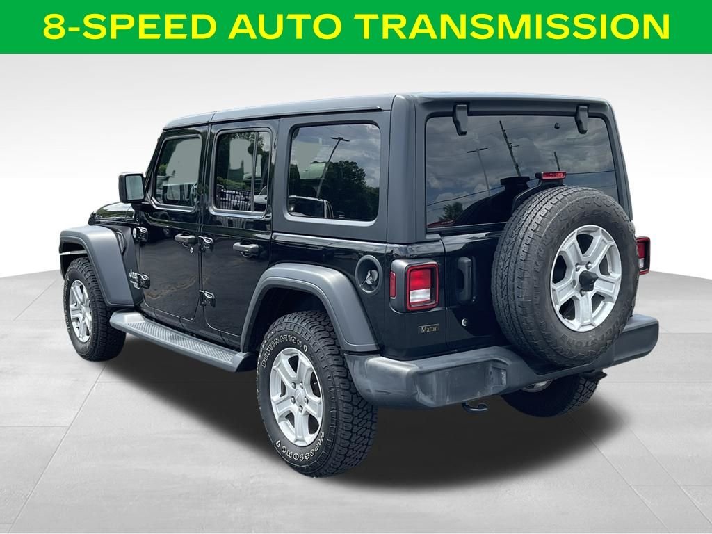 Used 2018 Black Clearcoat Jeep Unlimited Sport S image 10