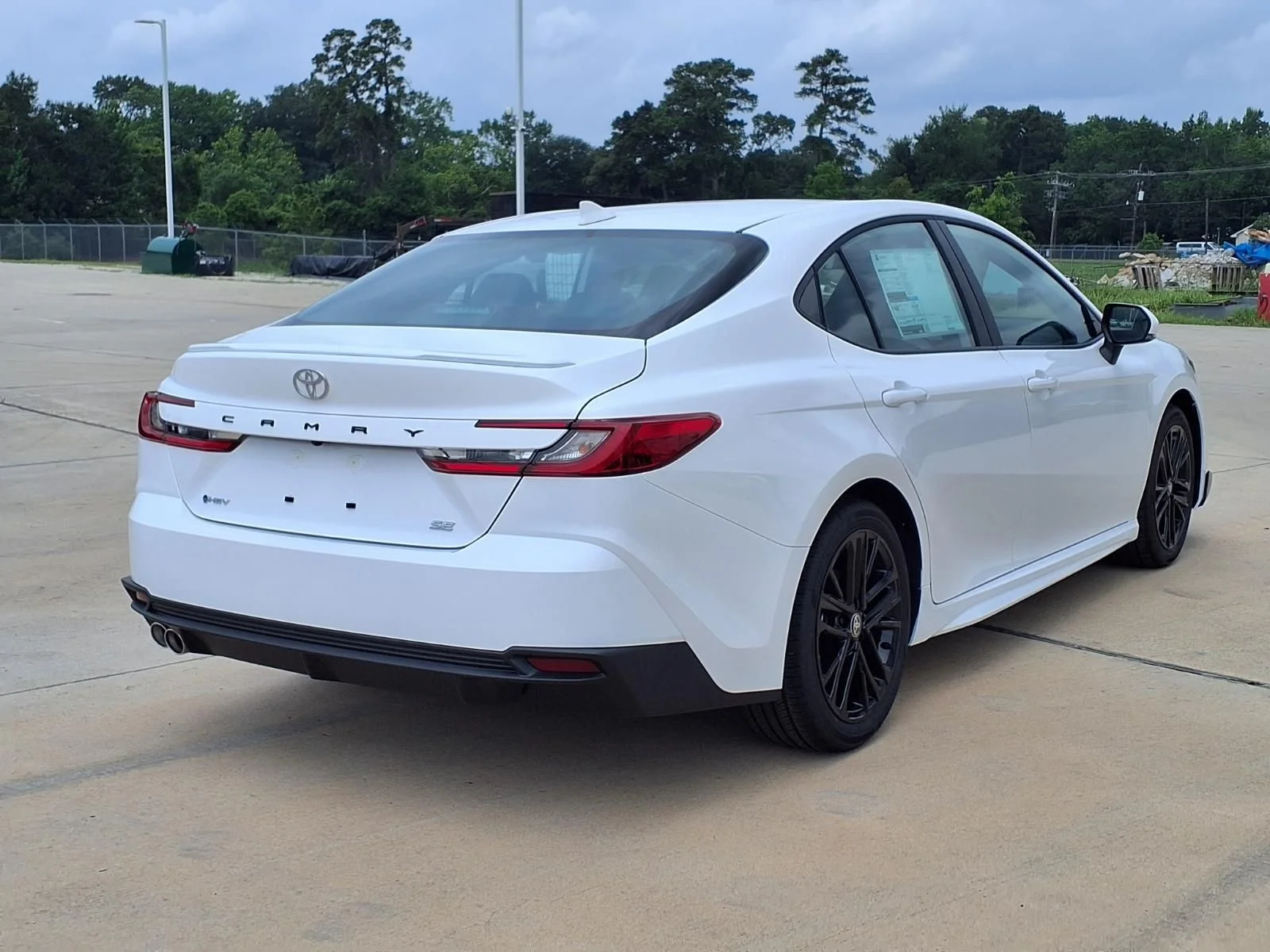 New 2026 White Toyota SE image 6