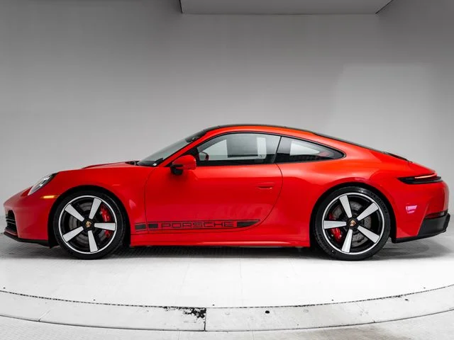 New 2026 Guards Red Porsche Carrera S image 2