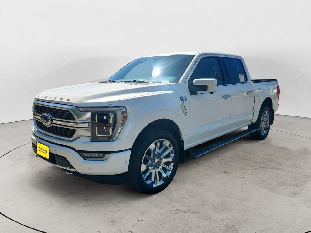 Certified Used 2022 White Ford Limited image 1
