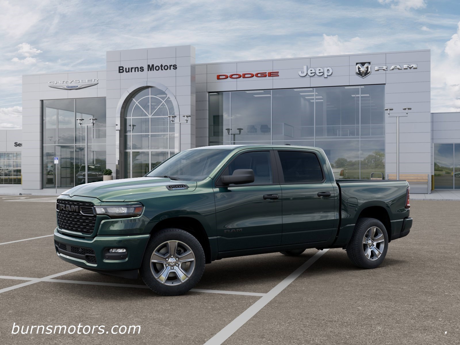 New 2026 Serrano-Green Metallic Exterior Paint RAM Express image 2