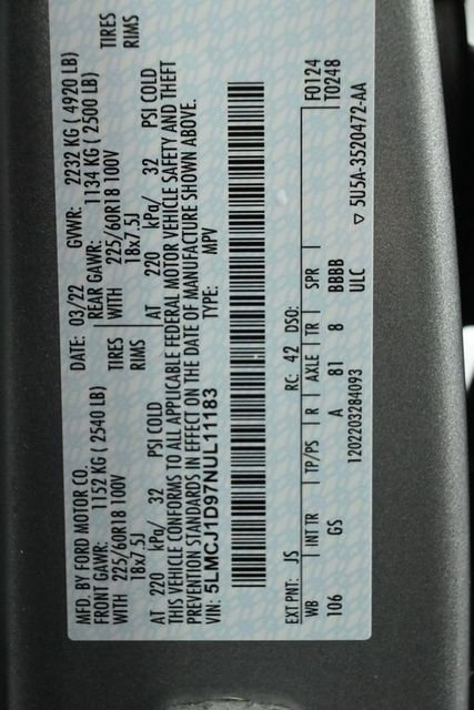 2022 LINCOLN CORSAIR - Image 35