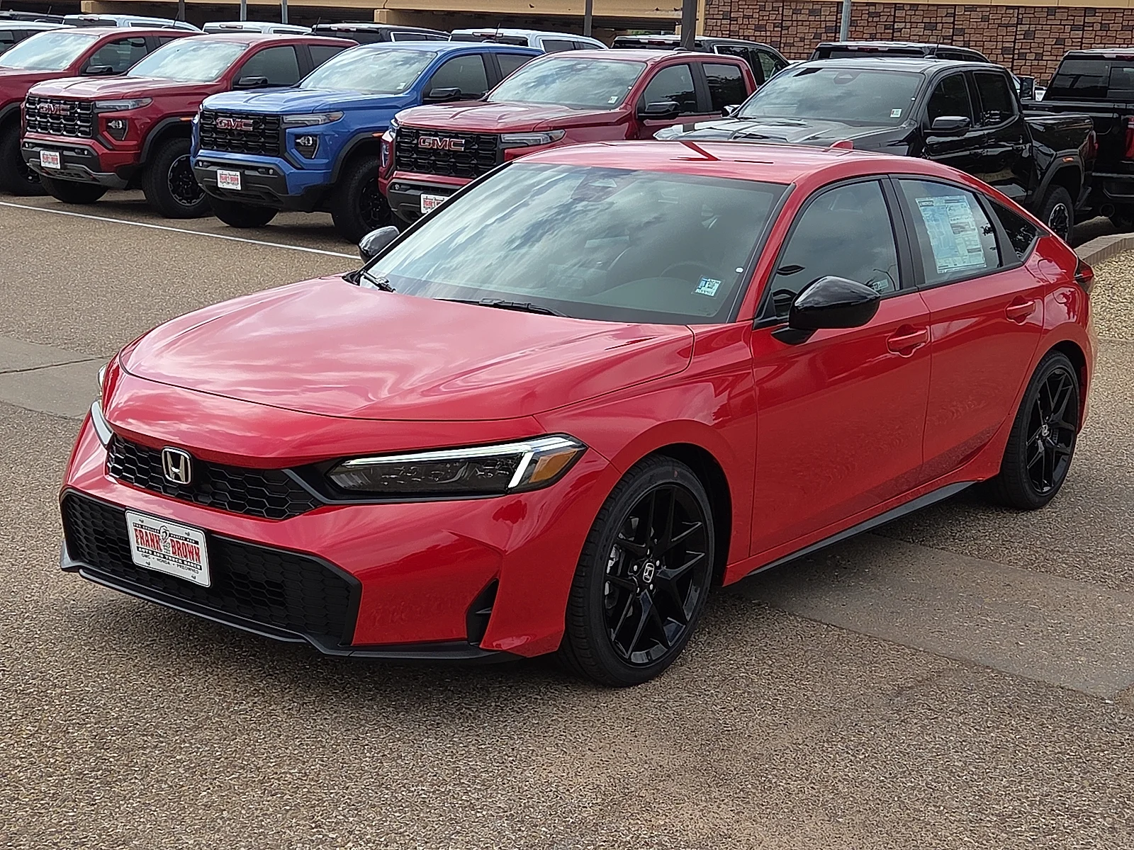 New 2026 Red Honda Sport image 1