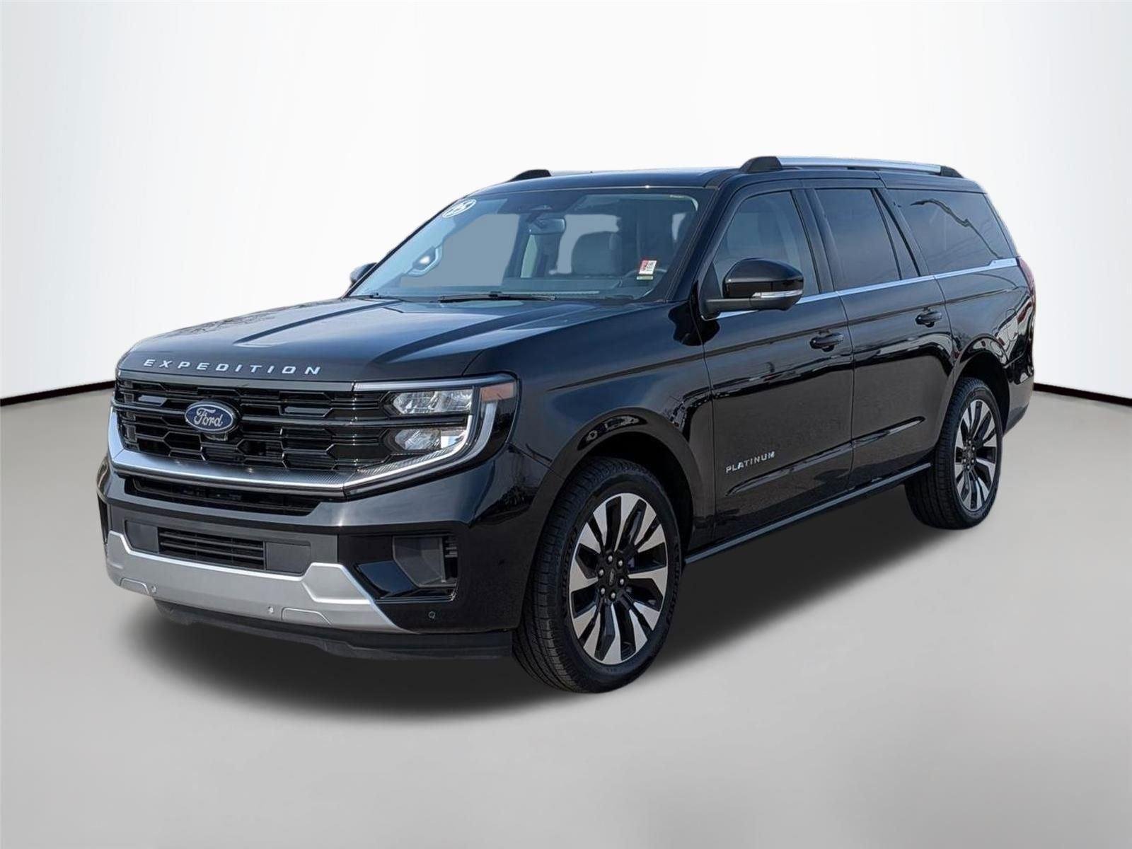 New 2025 Agate Black Metallic Ford Platinum® MAX image 1