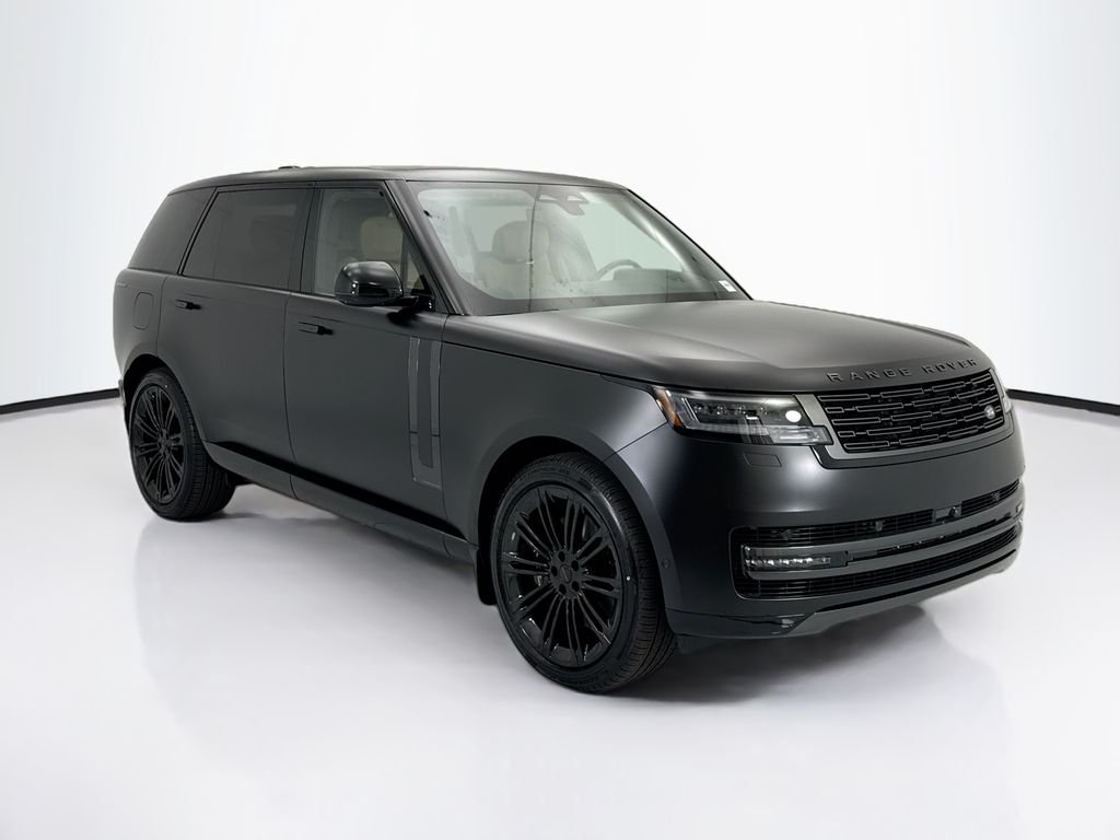 New 2026 Obsidian Black SV Bespoke Ultra Metallic Satin Land Rover Autobiography image 3