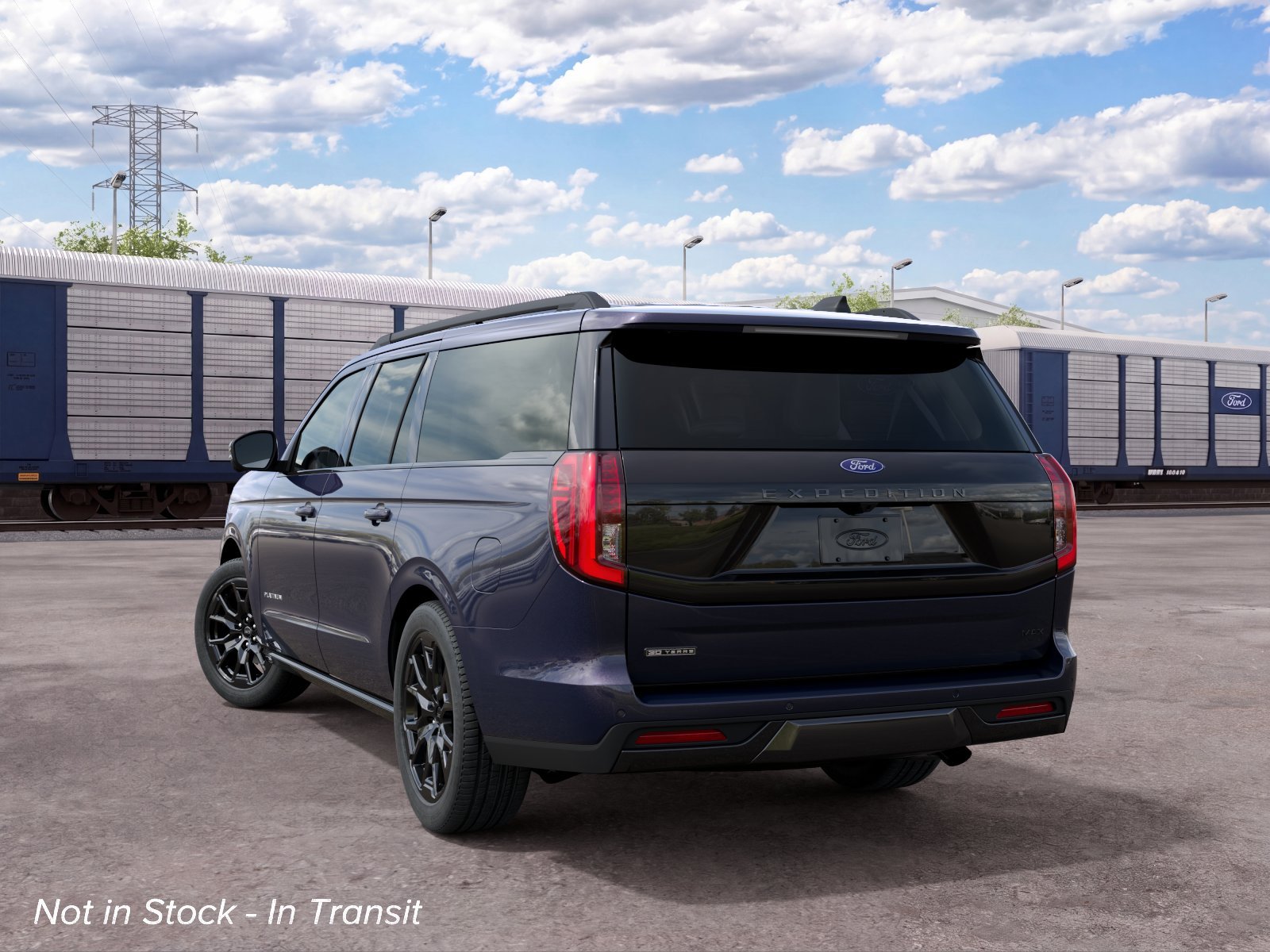 New 2027 Blue Ember Metallic Ford MAX Platinum image 8