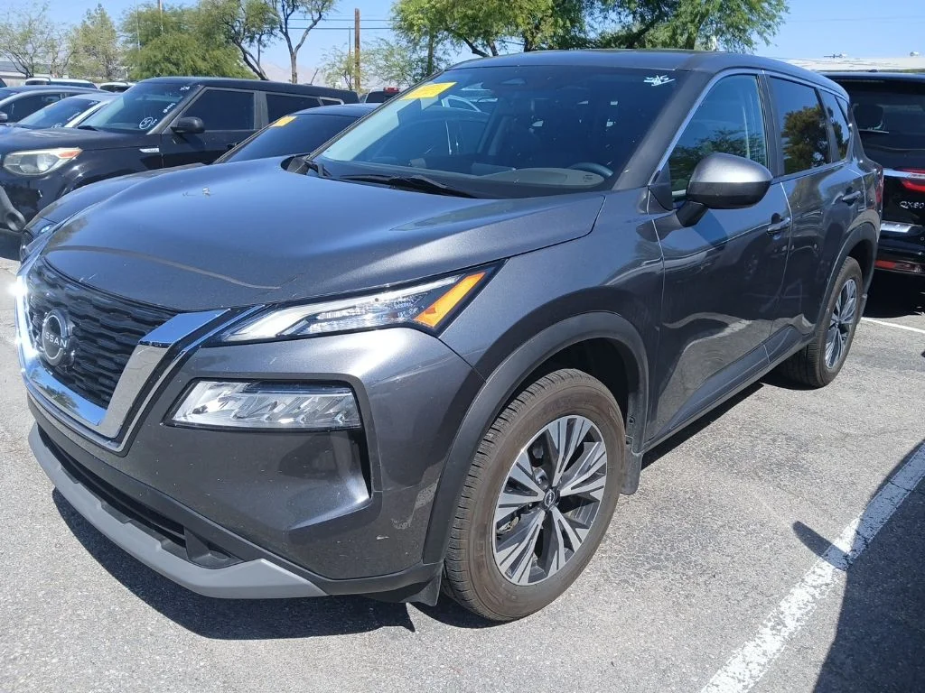 Certified Used 2023 Gray Nissan SV image 1