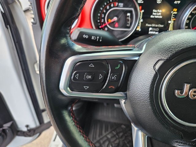 Used 2020 Bright White Clearcoat Jeep Rubicon image 18