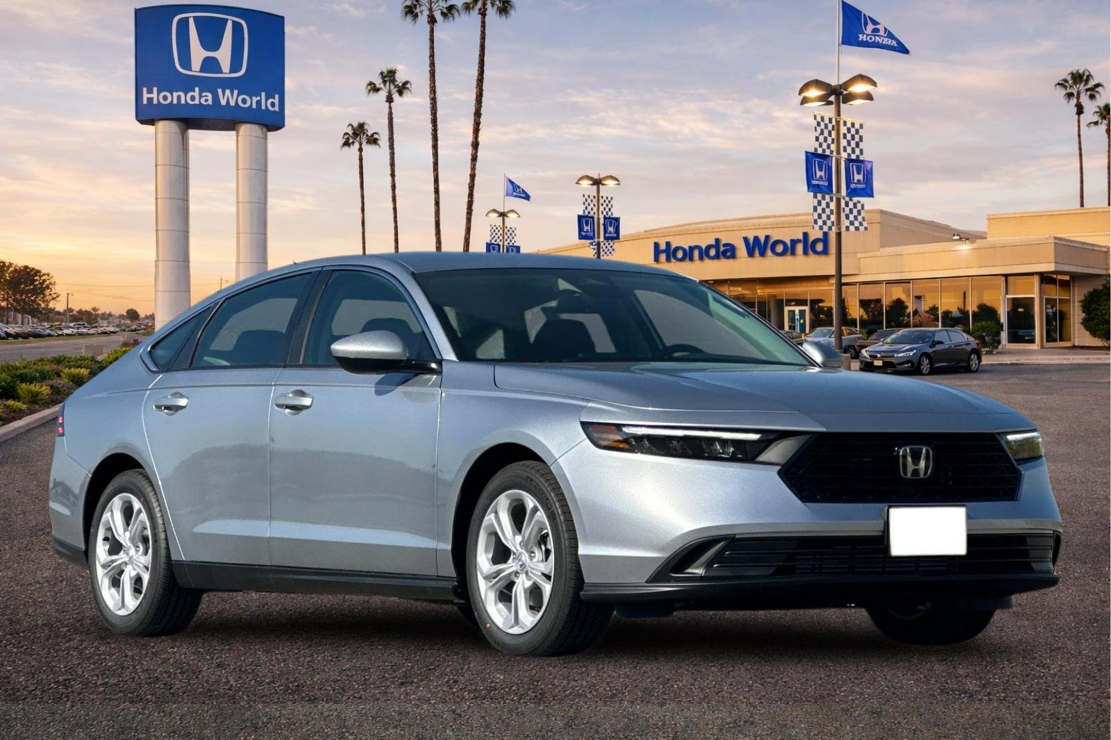 New 2026 Solar Silver Metallic Honda LX image 2