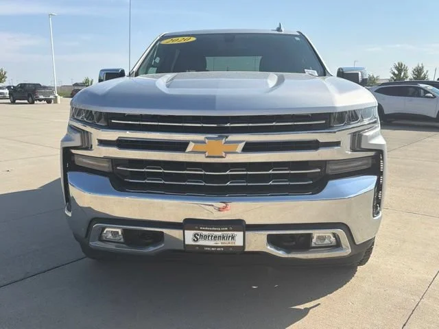 Used 2020 SILVER ICE METALLIC Chevrolet LTZ image 3