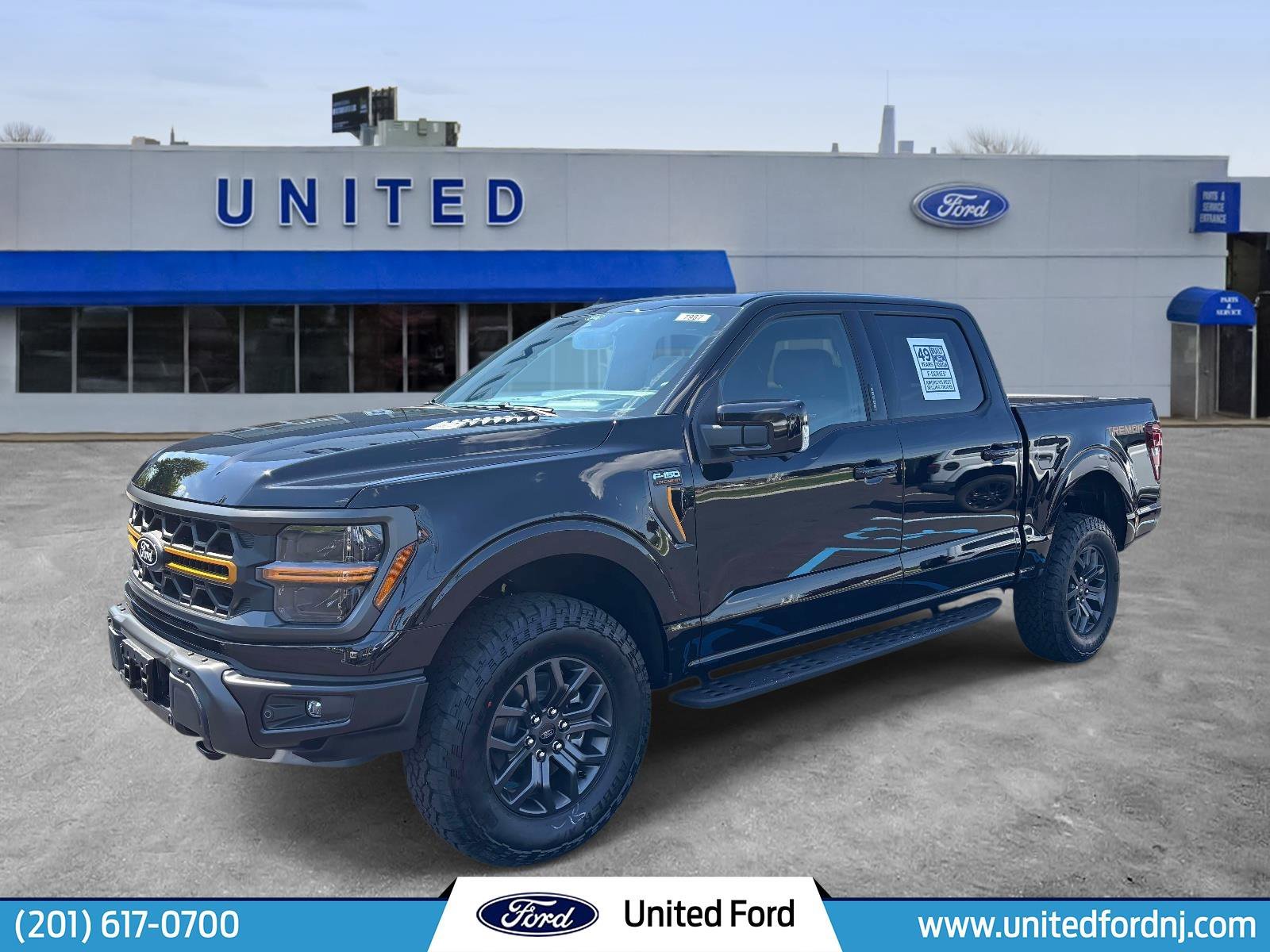 New 2026 Agate Black Metallic Ford Tremor® image 1