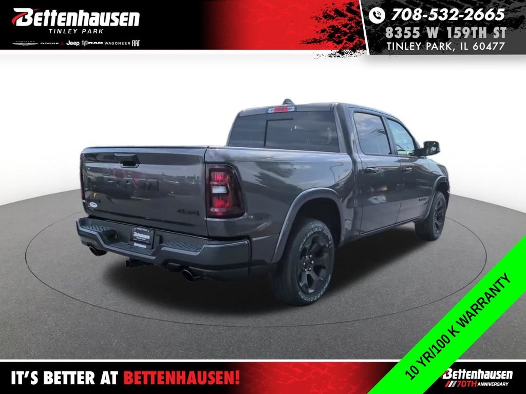 New 2026 Granite Crystal Metallic Clear-Coat Exterior Paint RAM Big Horn image 5
