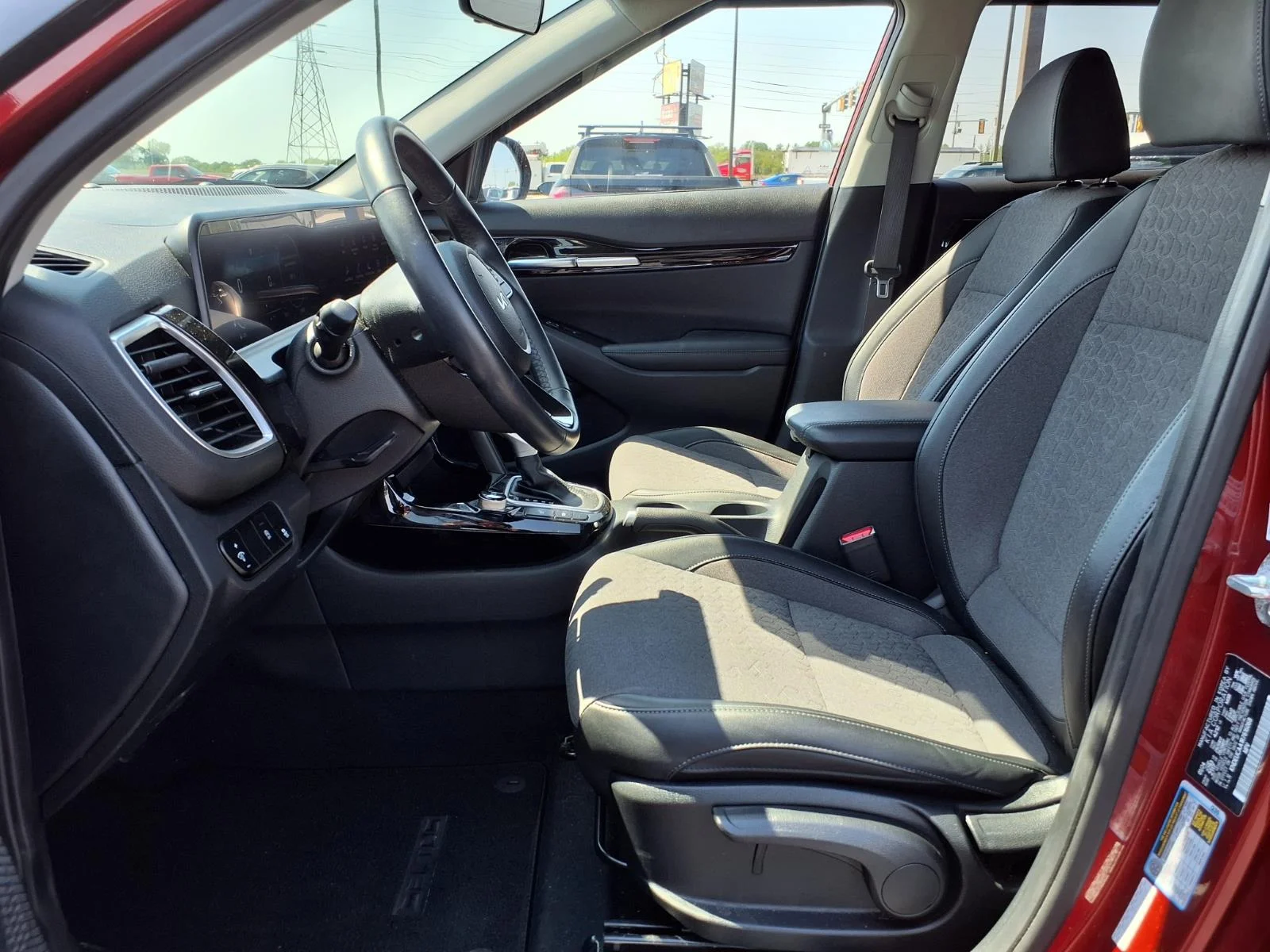 Used 2024 Mars Orange Kia S image 13
