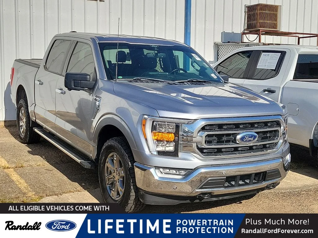 Used 2022 Silver Metallic Ford XLT image 1