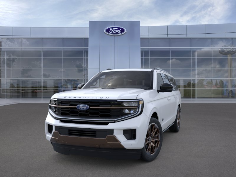 New 2026 Star White Metallic Tri-Coat Ford MAX King Ranch® image 2
