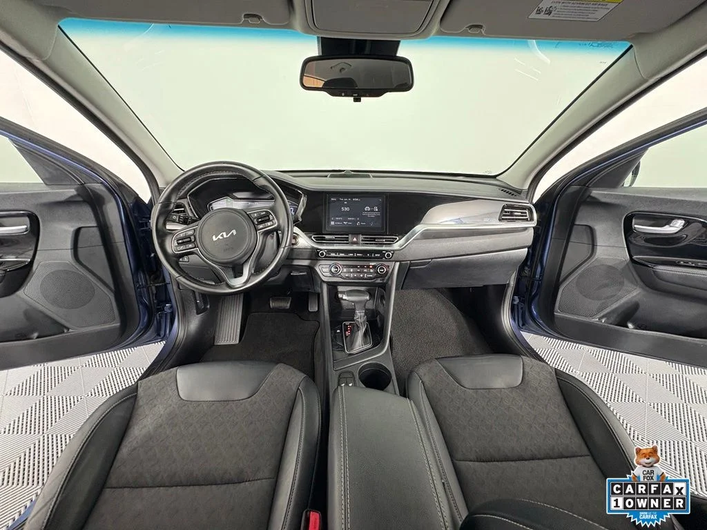 Certified Used 2022 Blue Kia EX image 4