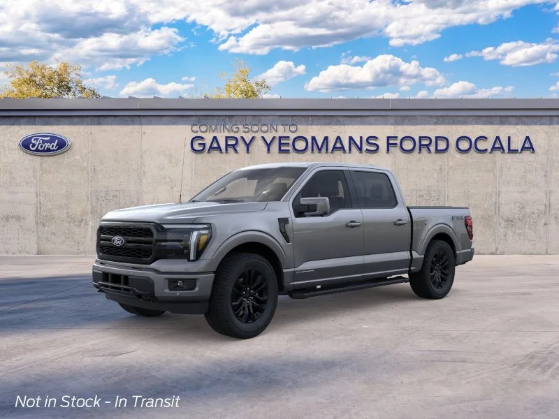 New 2026 Carbonized Gray Metallic Ford Lariat® image 1