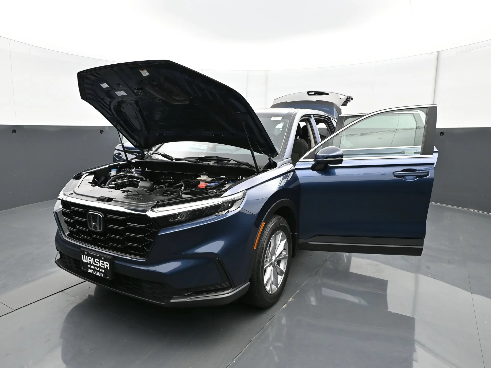 Used 2024 Blue Honda 5D WAGON EX AWD image 32