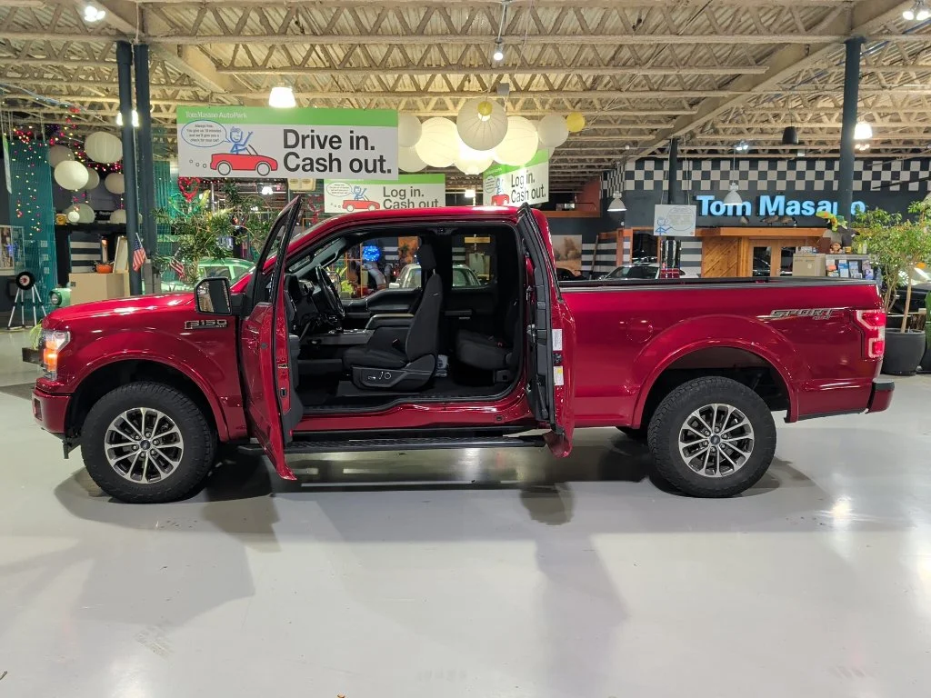 Used 2018 Ruby Red Metallic Ford XLT image 16