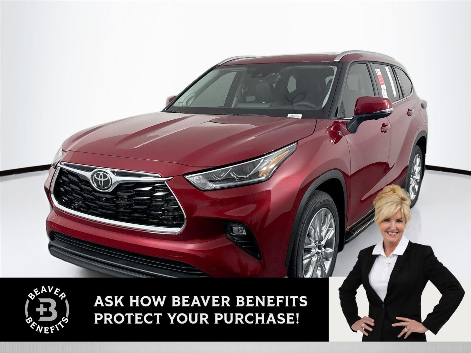 Red (Ruby Flare Pearl) 2026 Toyota Highlander Limited AWD SUV / Crossover All-Wheel Drive