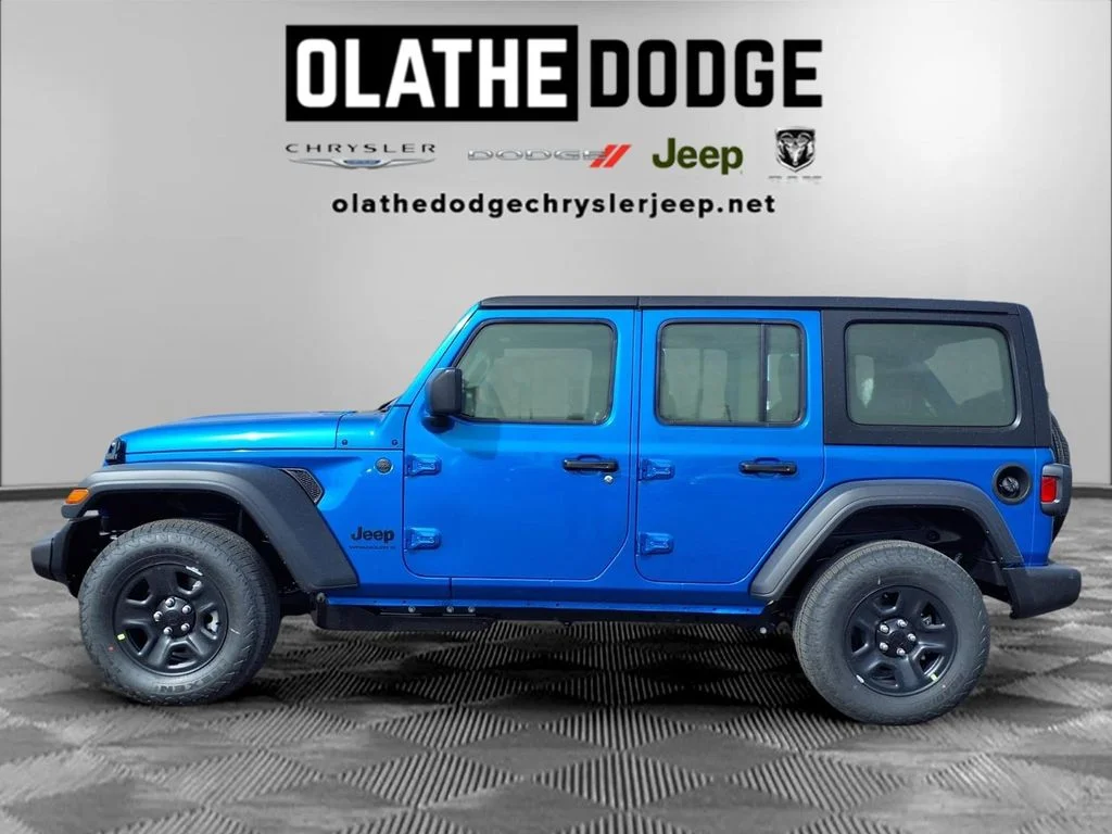 New 2026 Hydro Blue Pearl-Coat Exterior Paint Jeep Sport image 20