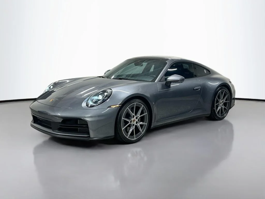 Certified Used 2025 Vanadium Grey Metallic Porsche Carrera T image 1