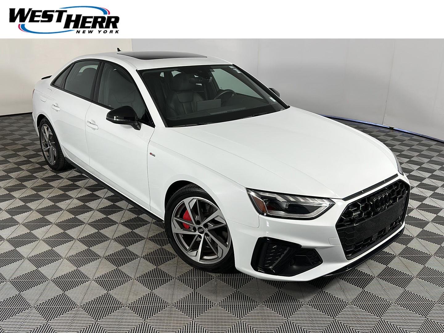 Used 2023 Glacier White Metallic Audi S line Premium Plus image 1