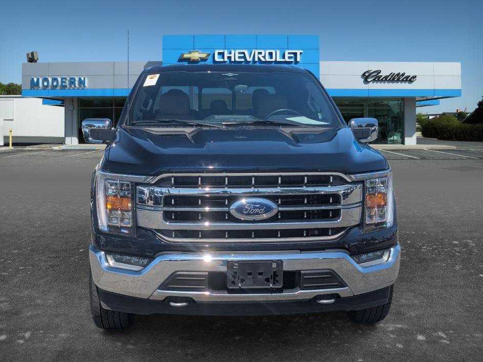 Used 2023 Antimatter Blue Metallic Ford LARIAT image 8