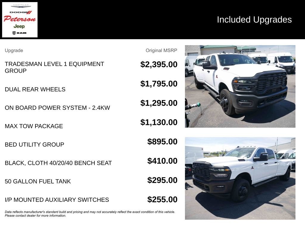 New 2026 Bright White Clear-Coat Exterior Paint RAM TRADESMAN image 13