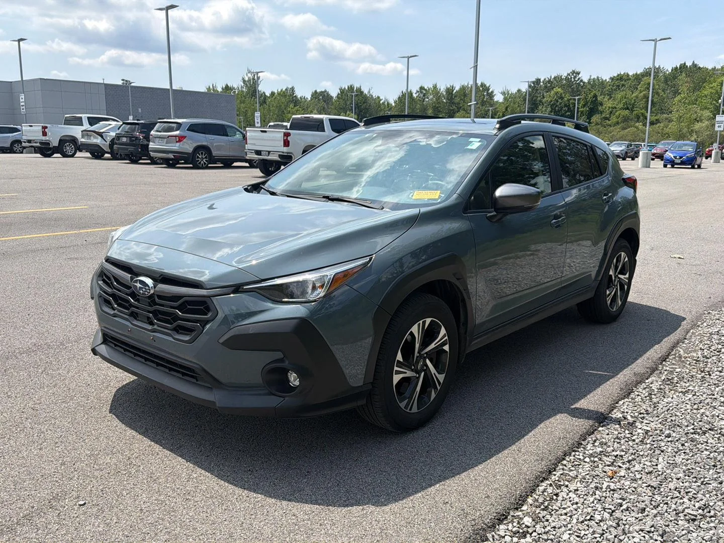 Used 2024 Offshore Blue Metallic Subaru Premium image 8