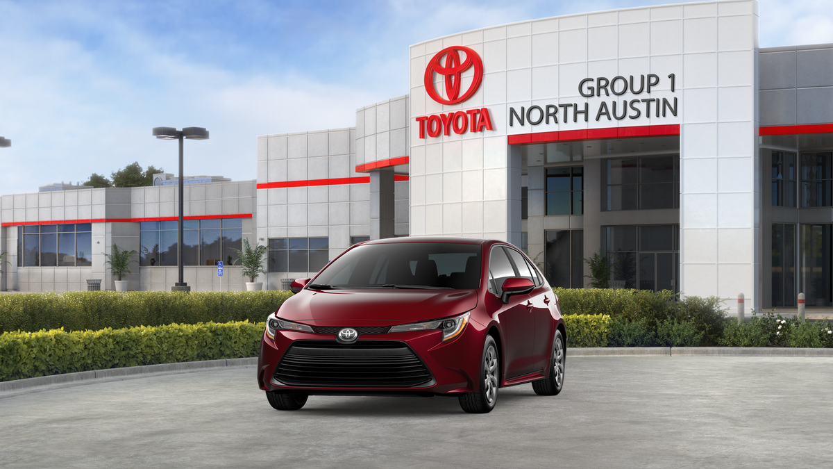 New 2026 Ruby Flare Pearl Toyota LE image 18