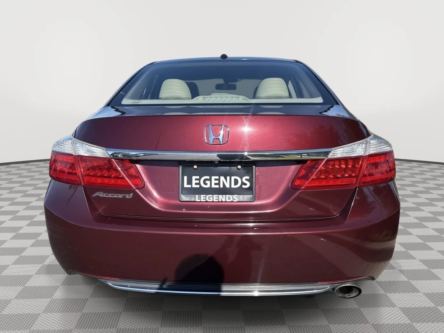 Used 2014 Basque Red Pearl II Honda EX-L image 11