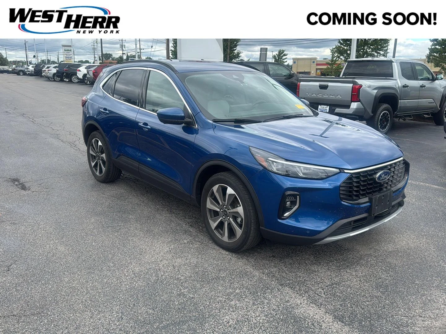 Used 2023 Atlas Blue Ford Platinum image 1