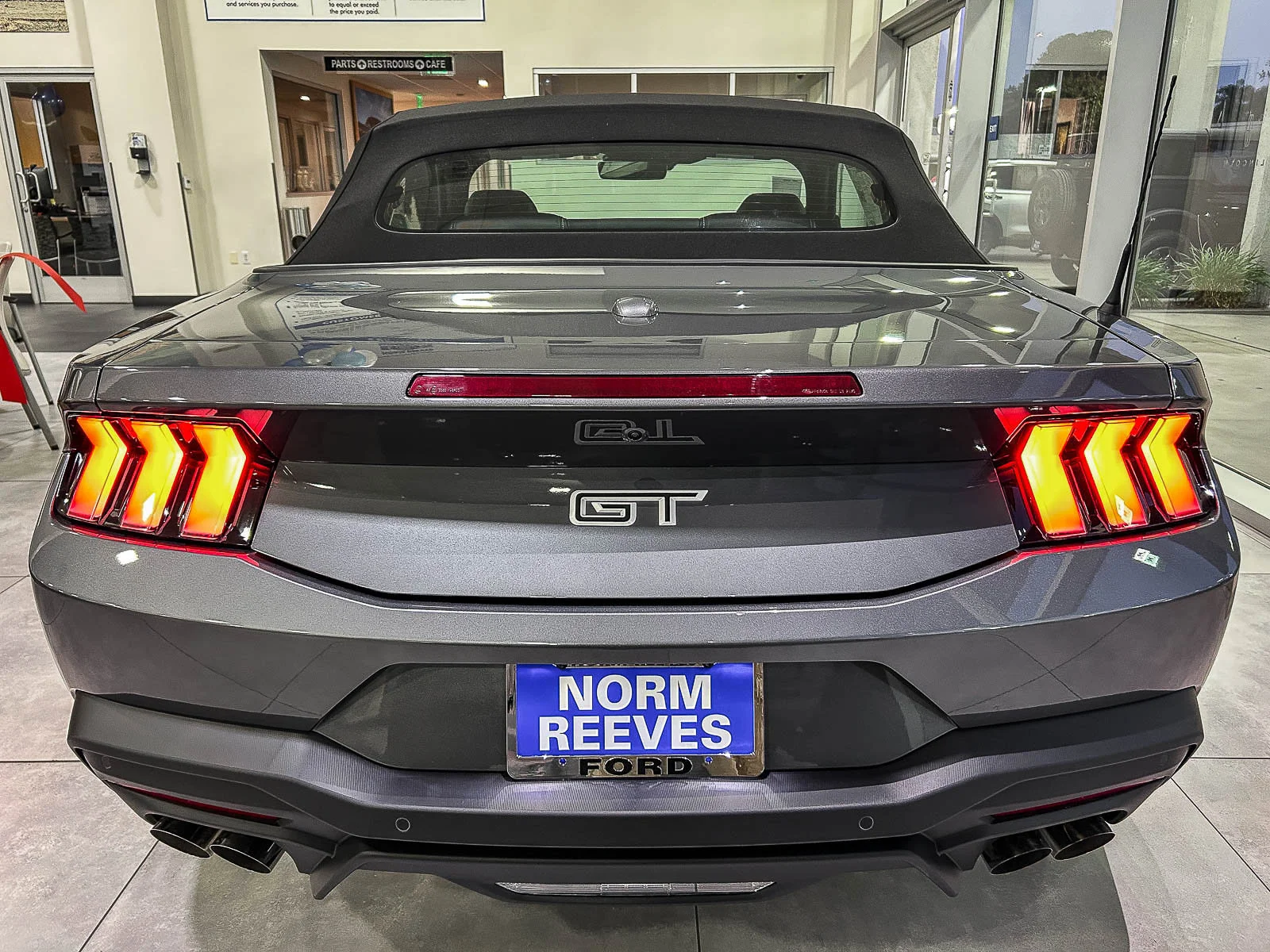 New 2026 Carbonized Gray Metallic Ford GT Premium Convertible image 7