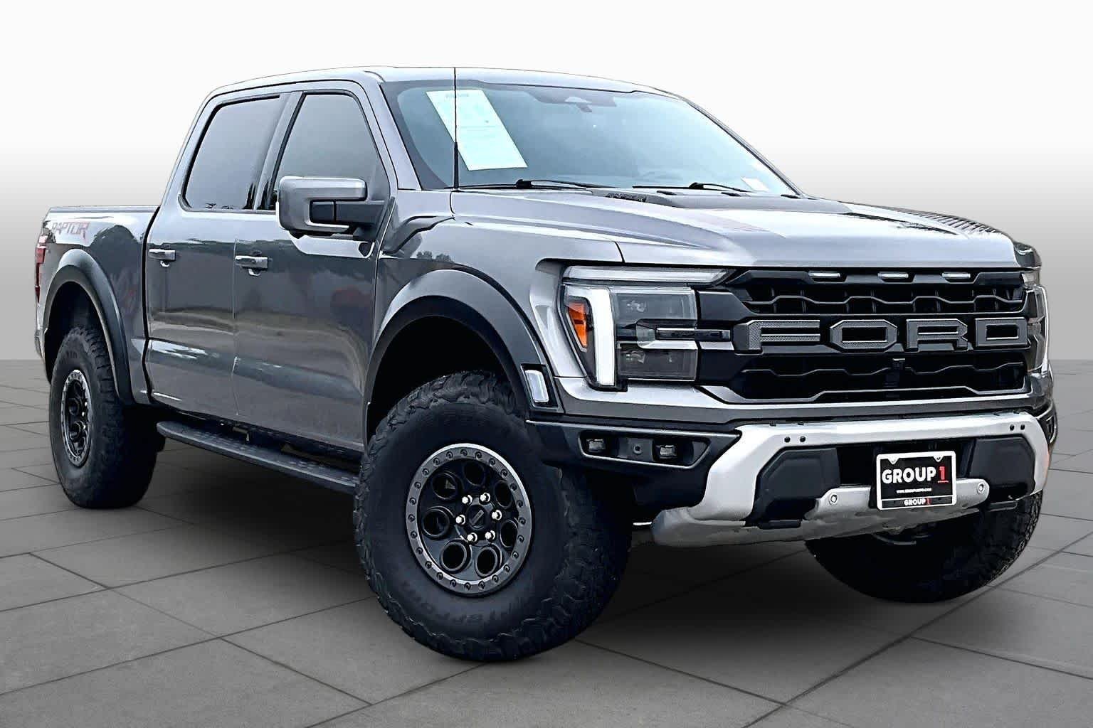 Used 2024 Carbonized Gray Metallic Ford Raptor image 3