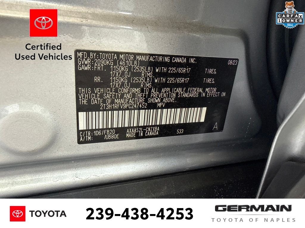 Used 2023 Silver Toyota LE image 23