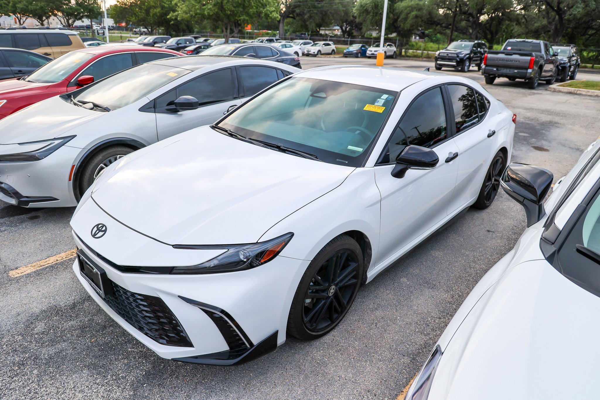 Used 2026 White Toyota SE image 2