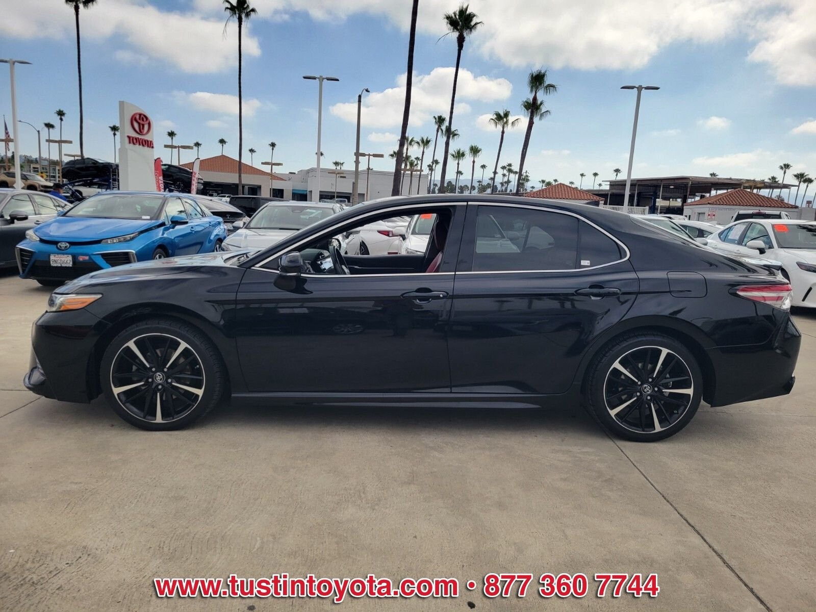 Certified Used 2019 Black Toyota XSE image 7