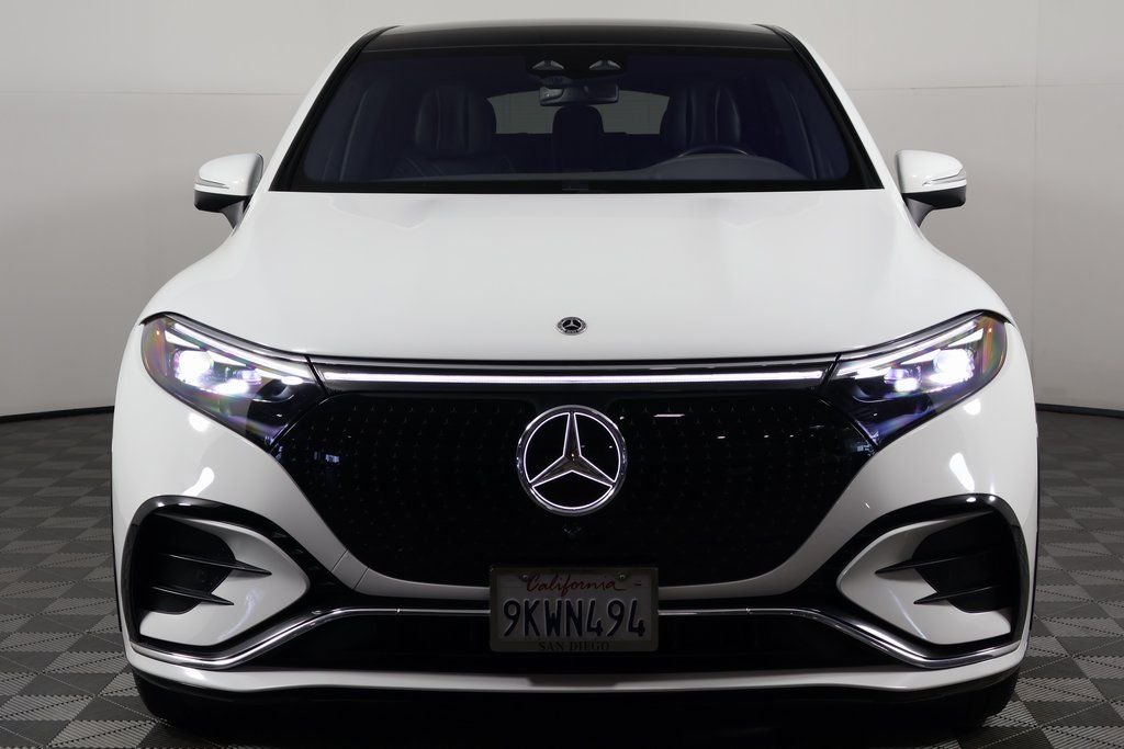 Certified 2023 Mercedes-Benz EQS SUV Base with VIN 4JGDM4EB7PA028689 for sale in San Diego, CA