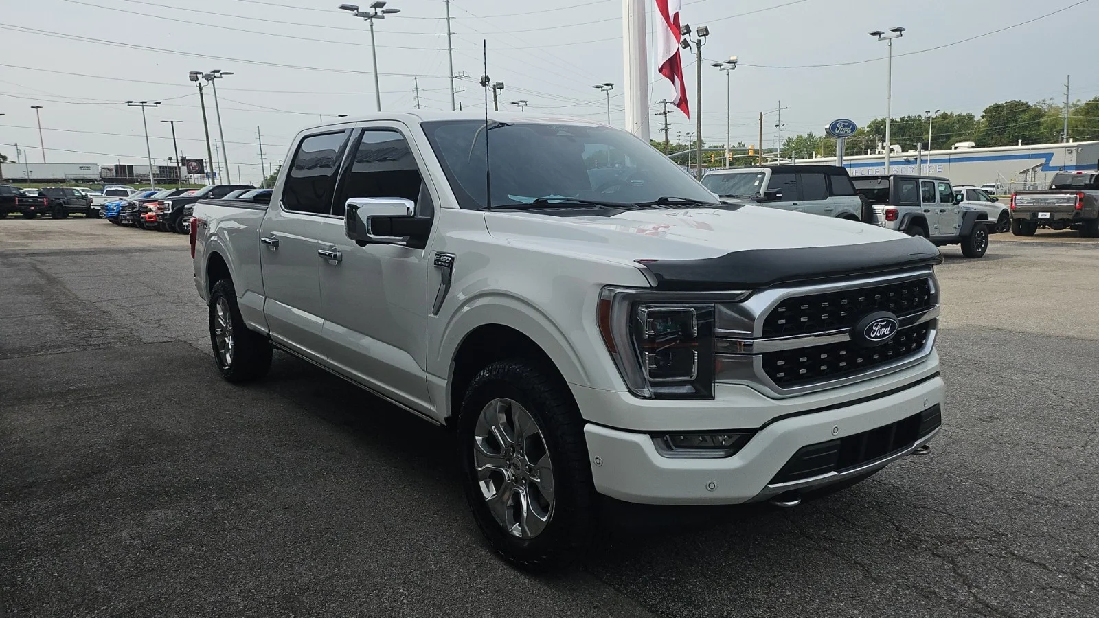 Used 2022 White Ford Platinum 4WD image 6