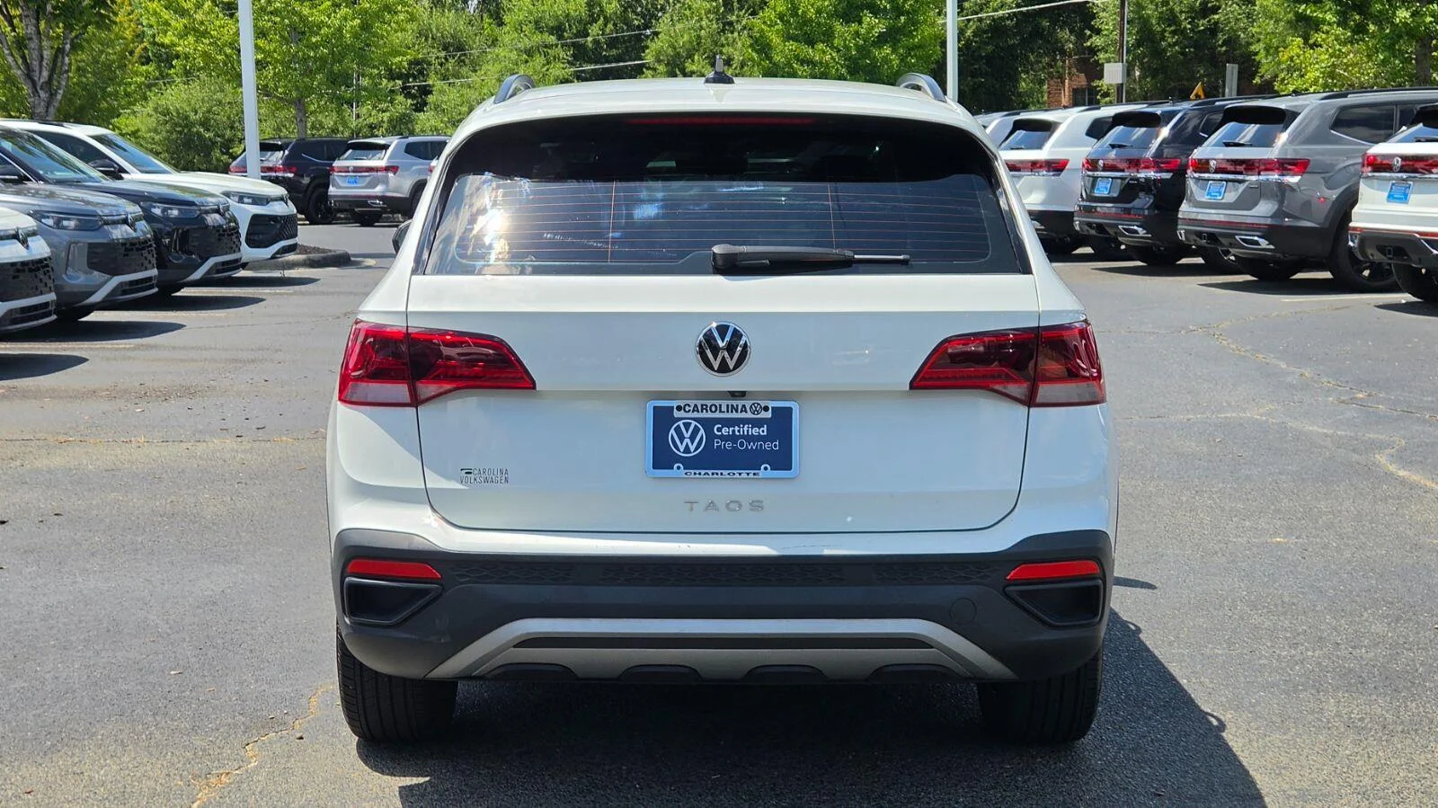Certified Used 2023 Pure White Volkswagen S image 3