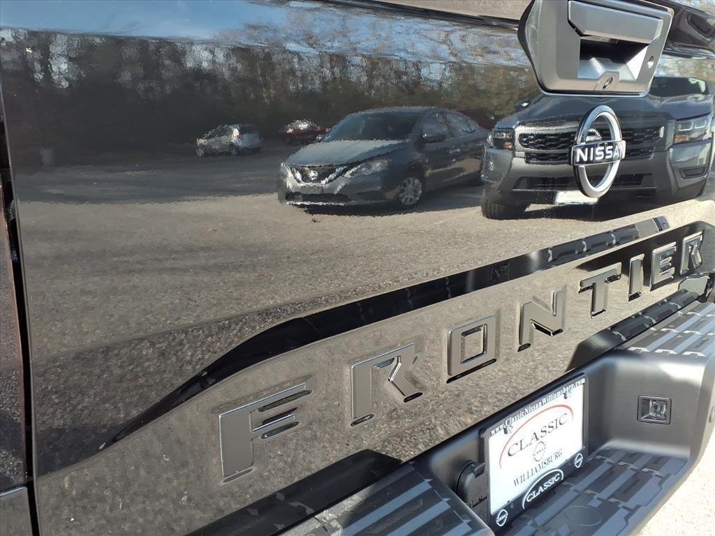 New 2026 Super Black Nissan Crew Cab SV Long Bed image 8