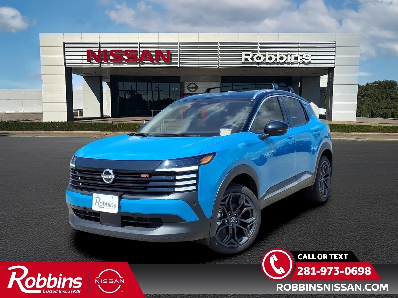 2026 Nissan Kicks SR Blue at Robbins Nissan