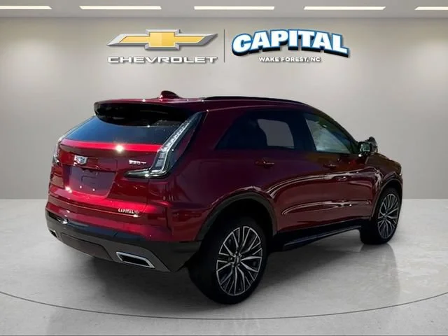 Used 2024 Radiant Red Tintcoat Cadillac Sport image 5