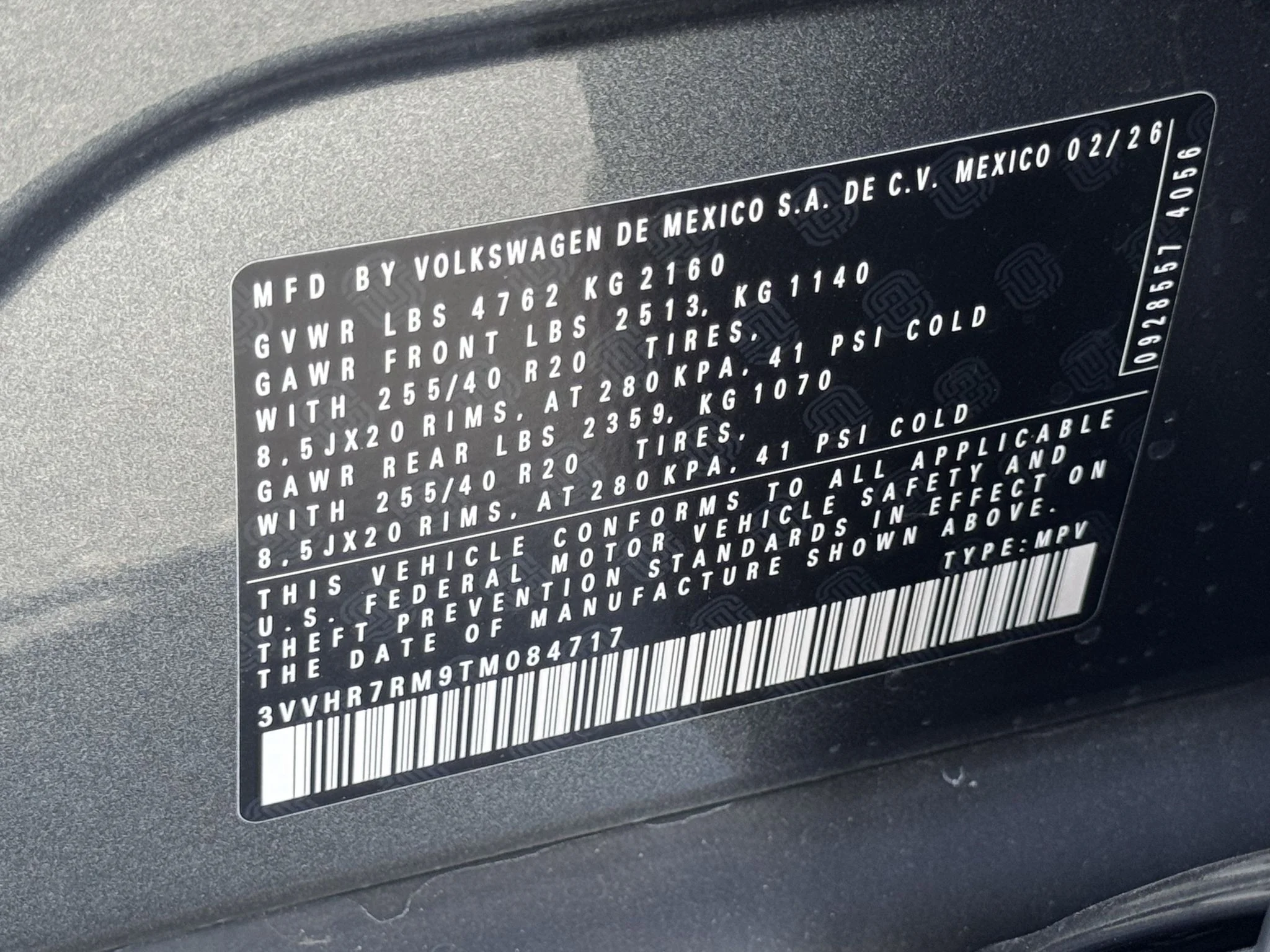 New 2026 Platinum Gray Metallic Volkswagen SE R-Line Black image 36