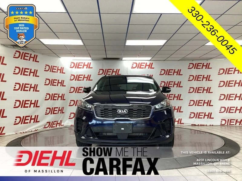 Used 2020 Kia Sorento S with VIN 5XYPGDA59LG637897 for sale in Massillon, OH