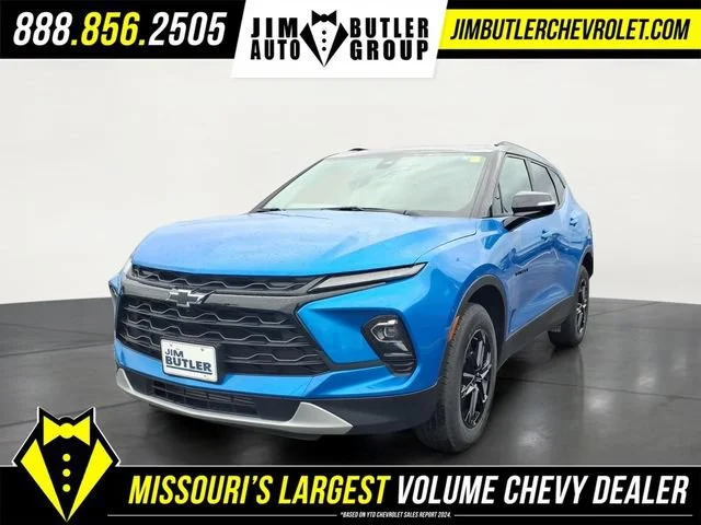 New 2026 Riptide Blue Metallic Chevrolet 3LT image 1