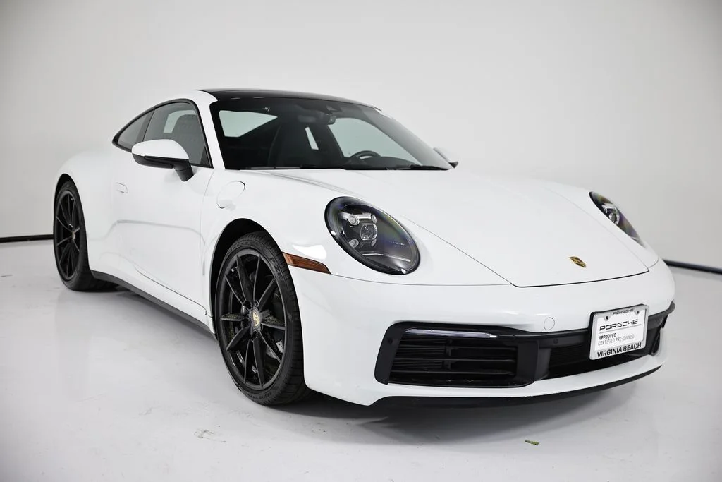 Used 2021 White Porsche Carrera image 9
