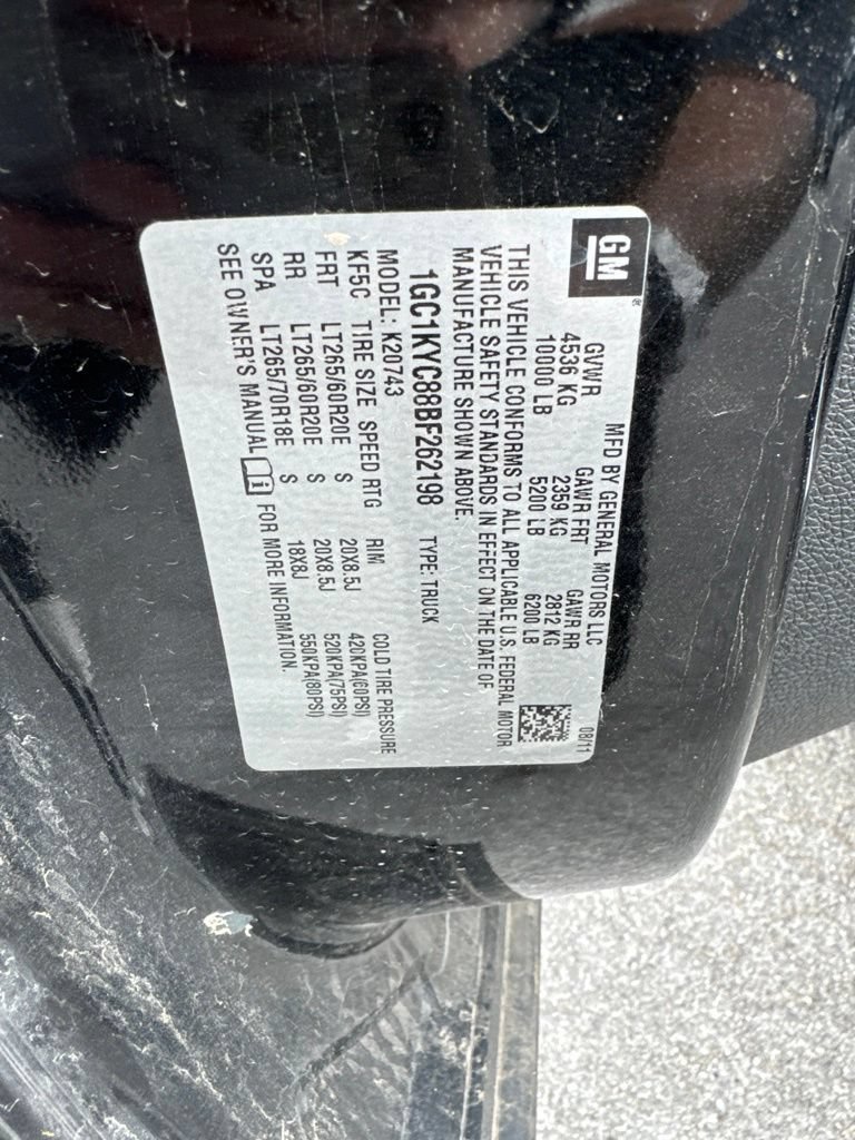 Used 2011 BLACK Chevrolet LTZ image 1