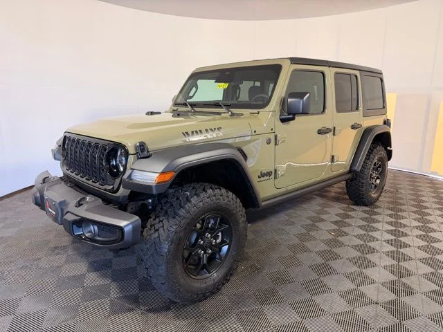 Certified Used 2025 Green Jeep Willys image 8